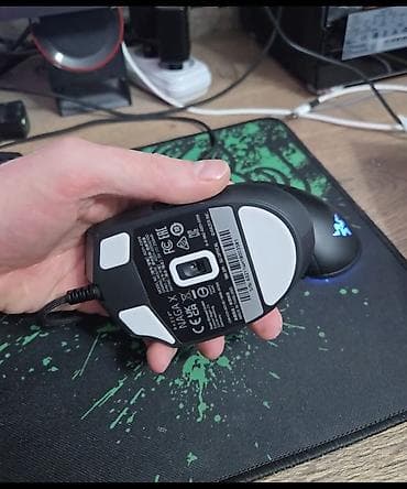 райзер: Razer Naga X. Оригинал. Куплена 24.03.26 в городе за 5500. Чек — 8