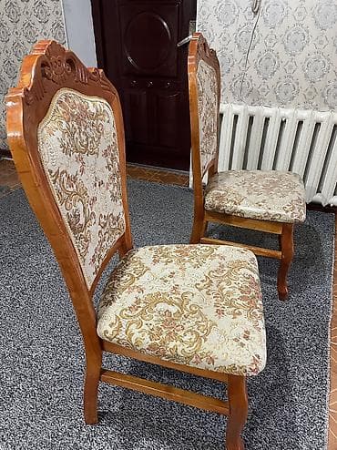 Набор мебели для столовой/гостиной из массива дерева 12 стульев, всё