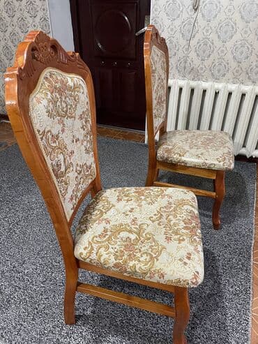 стол с стулья: Набор мебели для столовой/гостиной из массива дерева 12 стульев, всё — 2