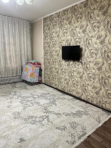 мкр аламедин 1: 1 бөлмө, 35 м², 105-серия, 1 кабат, Ремонт талап кылынат — 1