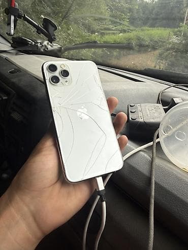 IPhone 11 Pro, 256 ГБ, Серебристый, Кабель, 87 % — 4
