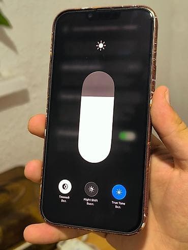 iphone 9: IPhone 13 Pro Max, Б/у, 256 ГБ, Золотой, Зарядное устройство, Защитное стекло, Чехол, 80 % — 6