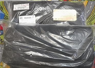 Плоские Ворсовые Полики Для салона Lexus, цвет - Черный, Новый, Самовывоз