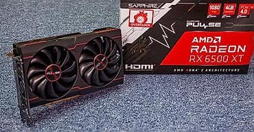 Видеокарта для ПК, Новый, ЖК Sapphire, Radeon RX, 4 ГБ — 4