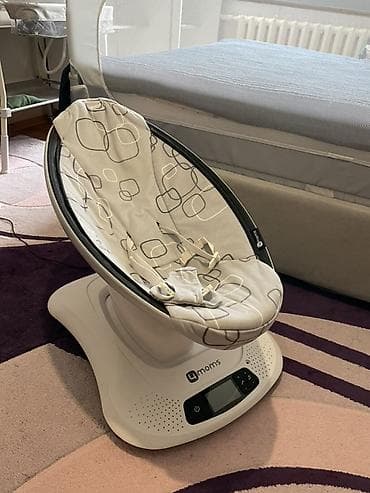 Детский шезлонг, Электронная, Другой материал, цвет - Серый