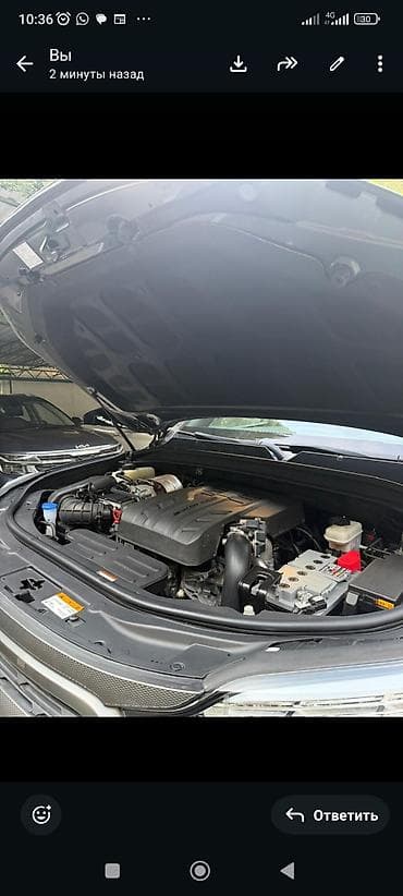 авто выхлоп: Ssangyong Rexton Sports: 2022 г., 2.2 л, Автомат, Дизель, Пикап — 6