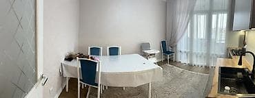 osh flat: 2 комнаты, 54 м², Аламедин-1 мкр Индивидуалка, 6 этаж, Евроремонт — 3