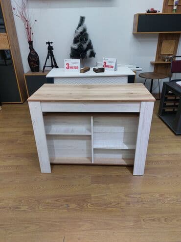 раздвижной обеденный стол: 3 метровый стол трансформер "Швейцар" Длина: от 48 см до 3 метра (в — 2