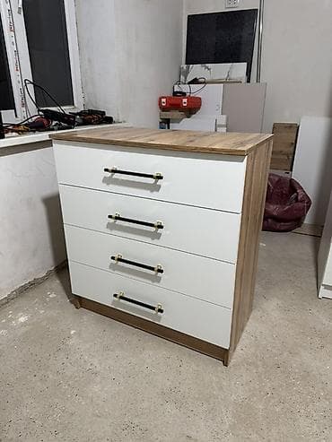 Комод для одежды, Новый, Без зеркала, ЛДСП, цвет - Белый, Самовывоз, Платная доставка — 2