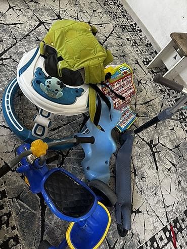 женские туфли: Детский набор вещей и транспорта В комплекте: - Ходунки для малышей — 3