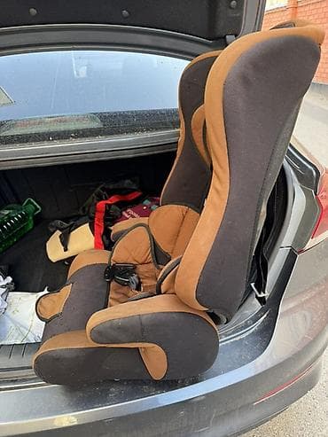 123: Автокресло, цвет - Коричневый — 3