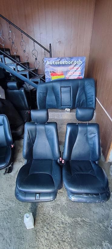 Комплект сидений, Кожа, Mercedes-Benz 2001 г., Б/у, Оригинал, Германия