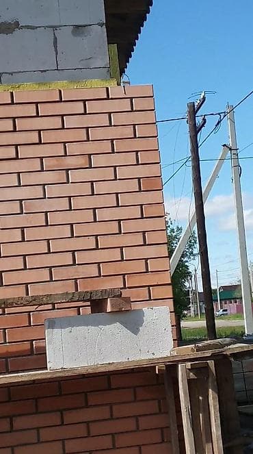 установка ламината: Облицовка фасада керамическим кирпичом - Вид работ: кладка — 4