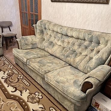 диван раскладной с креслами: Комплект мягкой мебели — 1