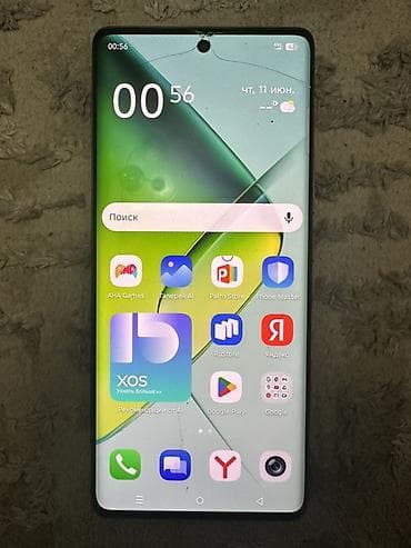 super scanner: Infinix Note 40 Pro, Б/у, 256 ГБ, цвет - Зеленый, 2 SIM — 2