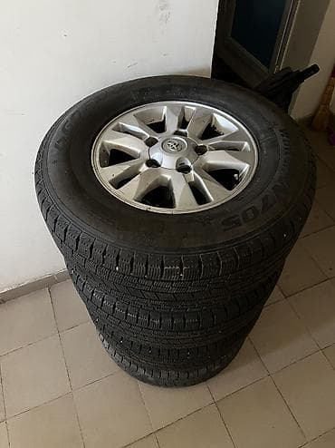Дөңгөлөктөр монтажда 285 / 65 / R 17, Кыш, Колдонулган, Комплект, Жол тандабастар (АТ/МТ), Куйма, тешиктери - 5 lalafo.kg да Дөңгөлөктөр монтажда 285 / 65 / R 17, Кыш, Колдонулган, Комплект, Жол тандабастар (АТ/МТ), Куйма, тешиктери - 5