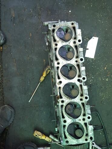 привозные двигатели в бишкеке на мерседес: BMW головкой е28 объём2.0 головка в сборе с распредвалами с клапанами — 1