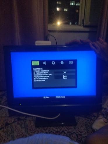 тв зона: Телевизор Toshiba REGZA, диагональ ~24–26". Компактная модель на — 2