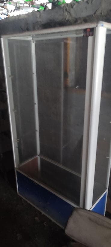 72: Торговая витрина из алюминиевого профиля с остеклением - Каркас — 1