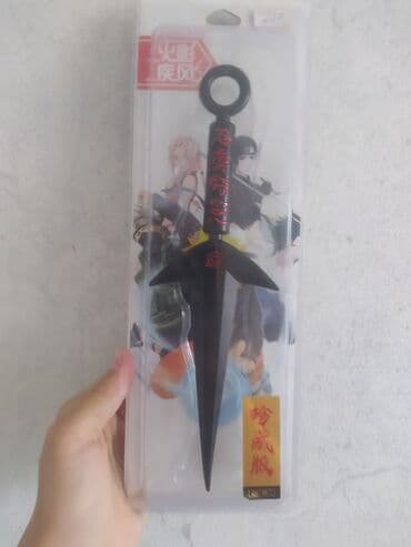 где можно купить повязку наруто: Игрушечный кунай из аниме «Наруто» выполнен в чёрном цвете с красными — 1