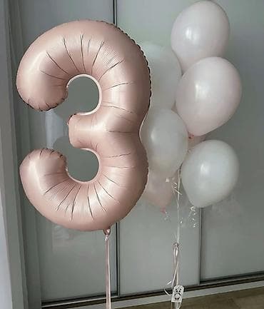 гелий бишкек: Гелыве шары: шарлар шт 130сом, жүрөкчөлөр шт 250сом, сандар 800сом шт — 3