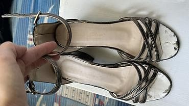 Босоножки, сандалии, шлепанцы: Женские босоножки на устойчивом каблуке. Качественные, Турция. - — 4