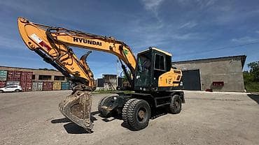 экскаватр: Экскаватор, Hyundai, Колесный — 1