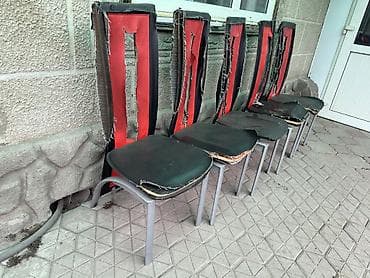 Стул для кухни, Железо, цвет - Серый at lalafo.kg Стул для кухни, Железо, цвет - Серый