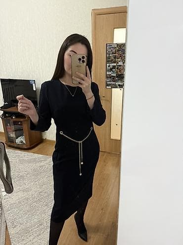 Платье BESSINI, арт. 102874 - Цвет: тёмно-синий (navy) - Размер: 40