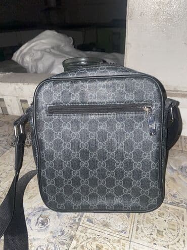 Ювелирные изделия: Сумка через плечо с монограммным принтом GG. - Формат: компактная — 2