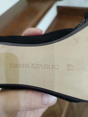 Туфли: Туфли, 36.5, Banana Republic, Колдонулган, түсү - Кара, Өзү алып кетүү — 6