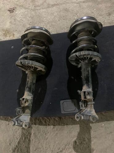 c 220: Задний амортизатор, Комплект пружин амортизатора, Комплект амортизаторов Mercedes-Benz Б/у, Оригинал, Германия — 3