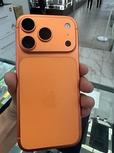 IPhone 17 Pro, Б/у, 256 ГБ, Оранжевый, 100 %