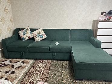 Кресла: Угловой диван, Раскладной, Двухместный — 1