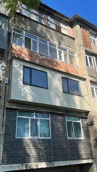 Утепление: Балконное остекление и обшивка снаружи и изнутри Описание работ: - — 1