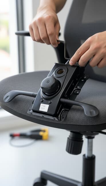 рычаг на фит: Механизм регулировки сиденья F010 - Центральный узел с крупной — 1