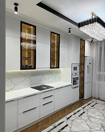 мдф кухни: Кухонный набор на заказ, ЛДСП, По договорённости, Дизайн, проект — 2