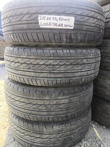 шины 21560 r17 лето: Шины 215 / 60 / R 17, Лето, Б/у, Комплект, Легкий коммерческий транспорт (C/LT), GoodYear — 1