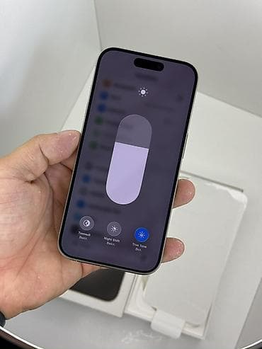 Техника жана электроника: IPhone 15 Pro, Колдонулган, 256 ГБ, Natural Titanium, Куту, 88 % — 4