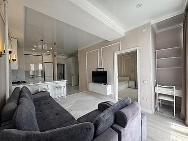 продажа квартир кара балта: 2 комнаты, 44 м², Элитка, 7 этаж, Евроремонт — 6