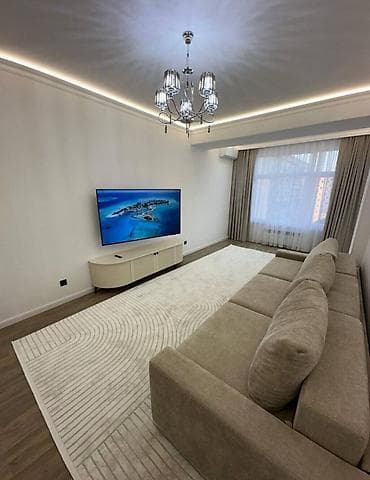 курчатова: 2 комнаты, 62 м², Индивидуалка, 6 этаж, Дизайнерский ремонт — 1