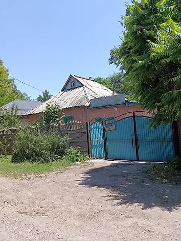 беловодский квартира: Жилой дом с участком - Одноэтажный дом из кирпича/самана, фасад — 1