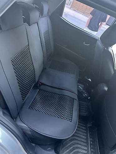 тико сиденя: Чехлы Экокожа, С подушкой, цвет - Черный, Б/у, Самовывоз — 4