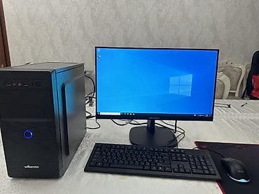 Компьютер, ядер - 4, ОЗУ 8 ГБ, Для несложных задач, Б/у, Intel Core i3, HDD + SSD