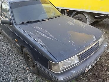 mazba 323: Седан 4-дверный, тёмно-серый. Классический кузов конца 80-х – начала — 2