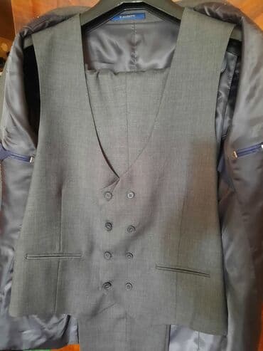 прически мужские: Мужской костюм, 6XL, Merrell, Новый, цвет - Серый, Самовывоз — 2