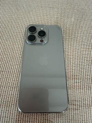 nokia e90: IPhone 16 Pro, Б/у, 256 ГБ, Natural Titanium, Чехол, 89 % — 1