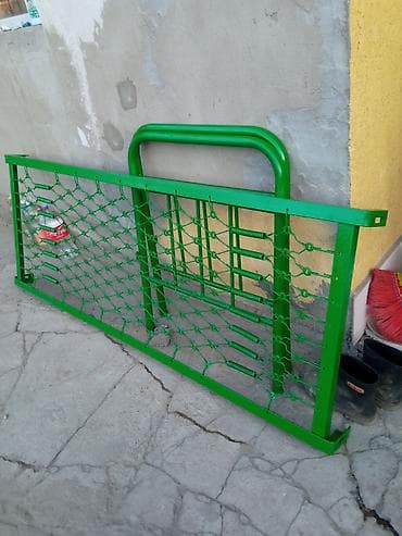 двухъярусная кровать: Металлическая односпальная кровать с пружинным основанием - Каркас — 1