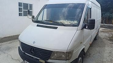 Mercedes-Benz Sprinter (длинная база, высокий кузов), белый фургон