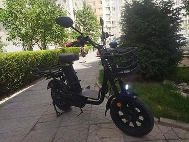 фара виндом: Электрический скутер/мопед для города и доставки - Прочная стальная — 1